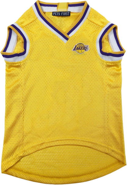 NBA Los Angeles Lakers Dog Jersey - Large Tank Top for Basketball Fans' Pets