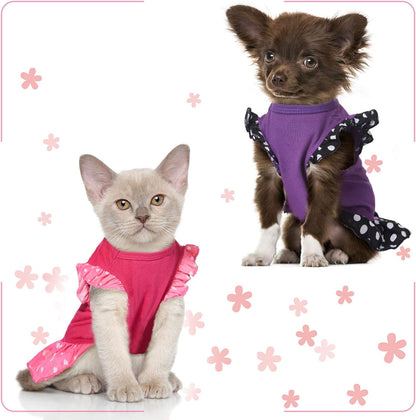 Adorable 2-Piece Love and Me Dog Dresses for Cute Girls - Perfect Summer Apparel for Medium Breeds!