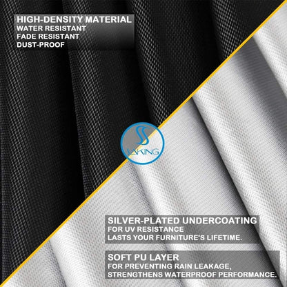 Premium Black Birdcage Cover - Universal Fit, Breathable & Washable for Parrots - 20"W x 20"D x 30"H